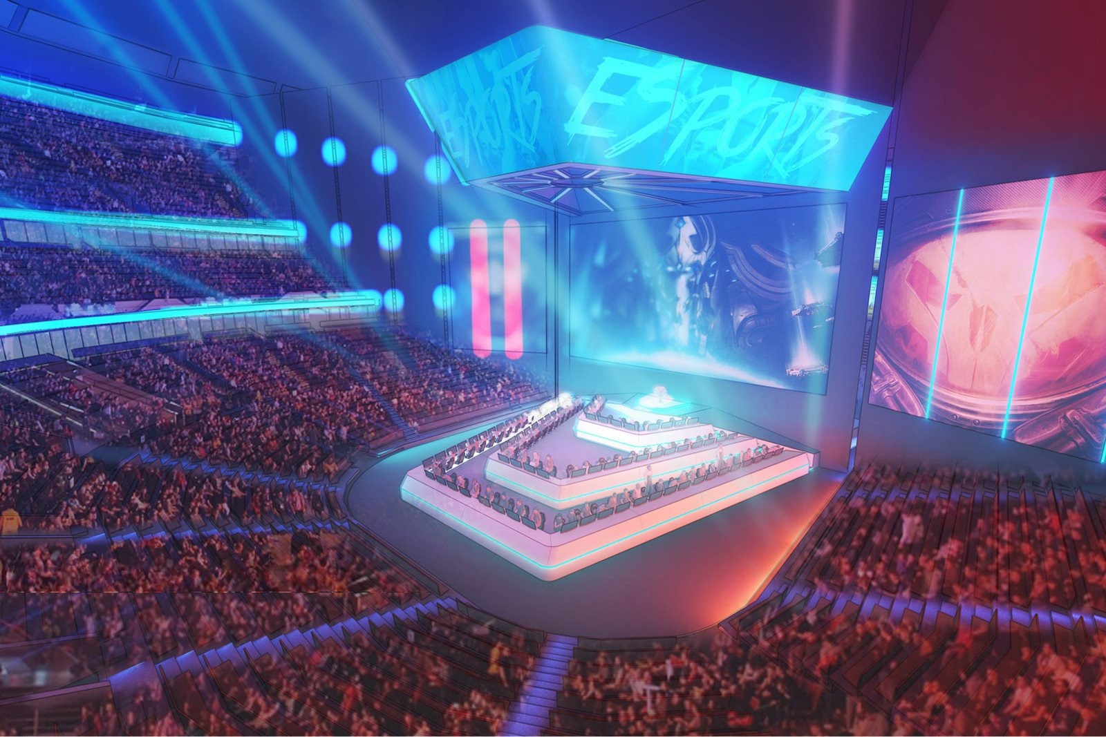 League of Legends in 2026: The Ultimate Hub for LoL Esports and Valorant Tournaments - esports illustration